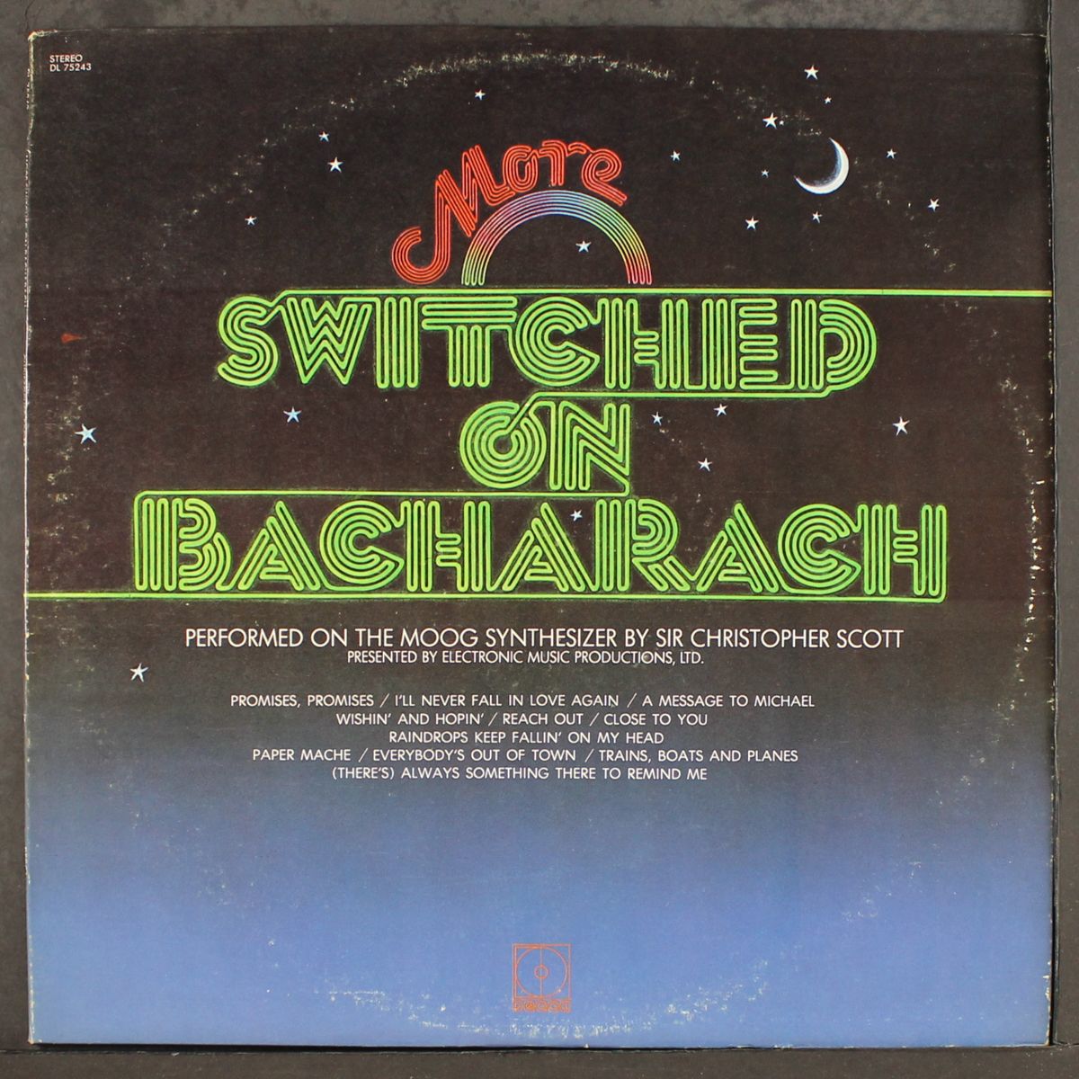 more switched-on bacharach by CHRISTOPHER SCOTT