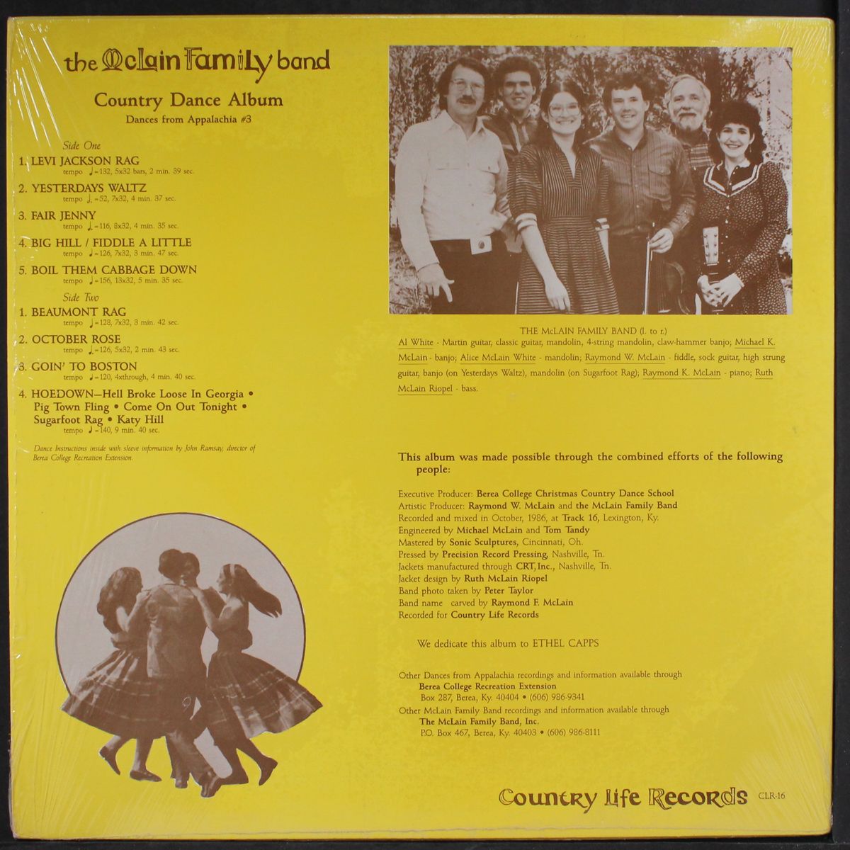 country dance album by MCLAIN FAMILY