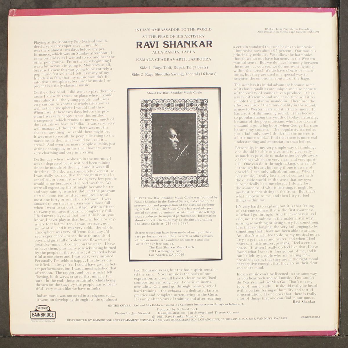 live monterey 1967 by RAVI SHANKAR