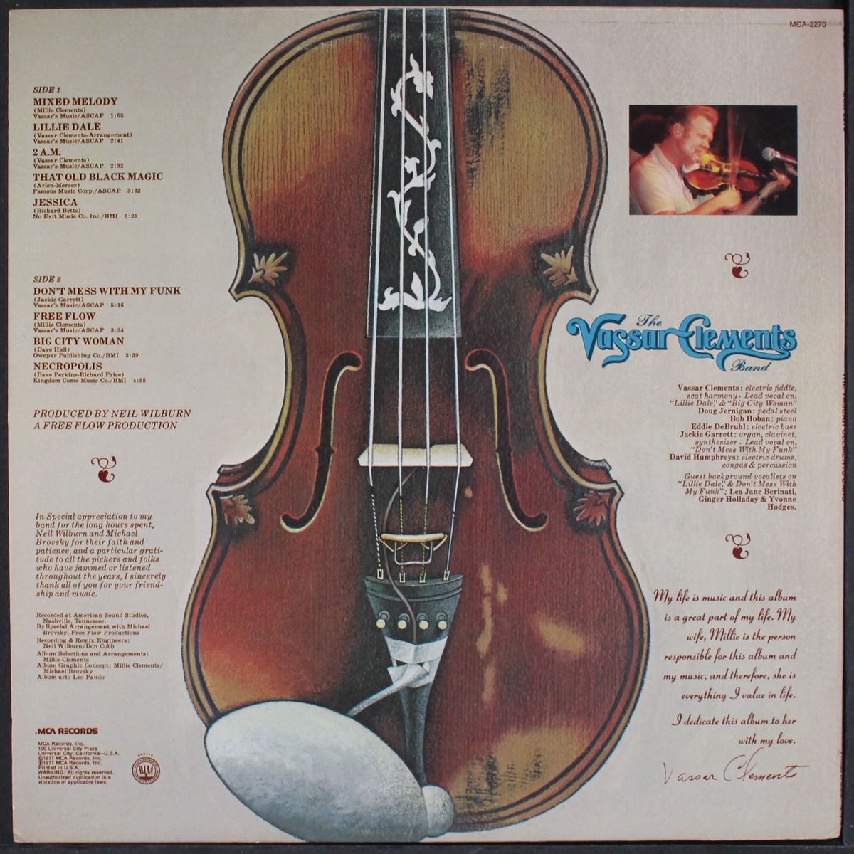 the vassar clements band by VASSAR CLEMENTS