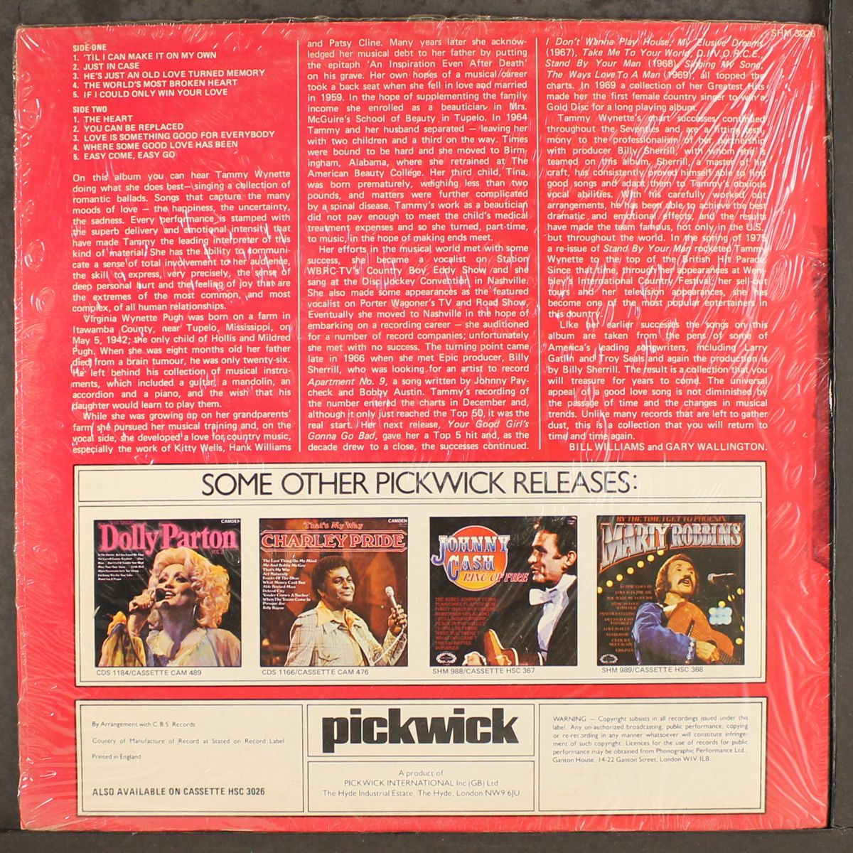 in love by TAMMY WYNETTE