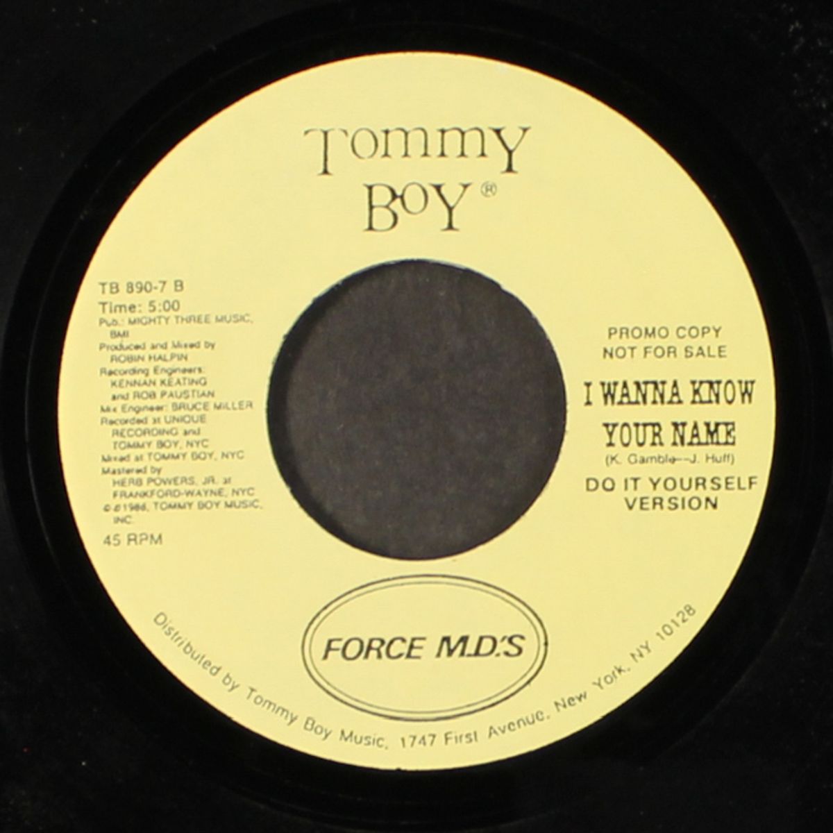 i wanna know your name by FORCE M.D.'S