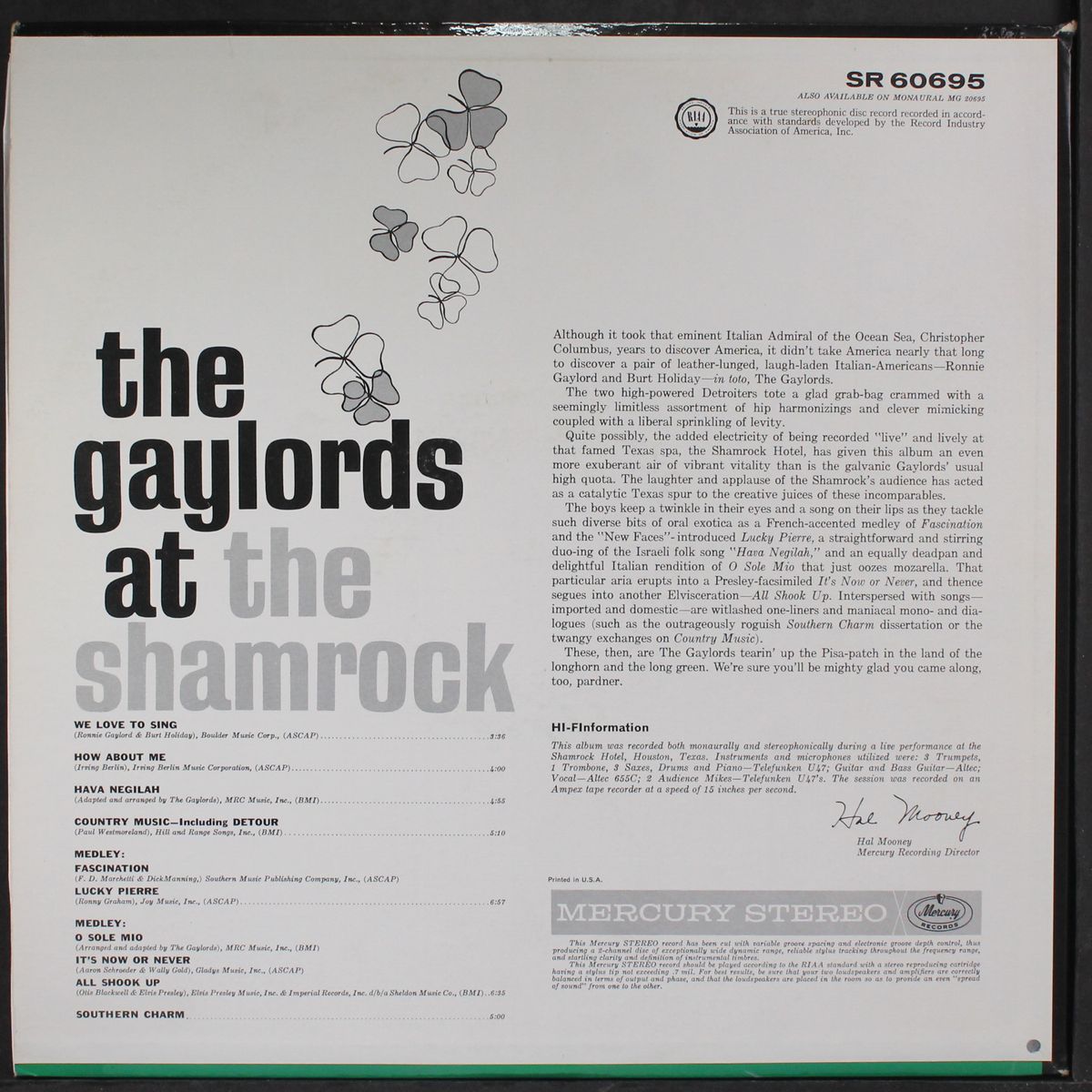 at the shamrock by GAYLORDS