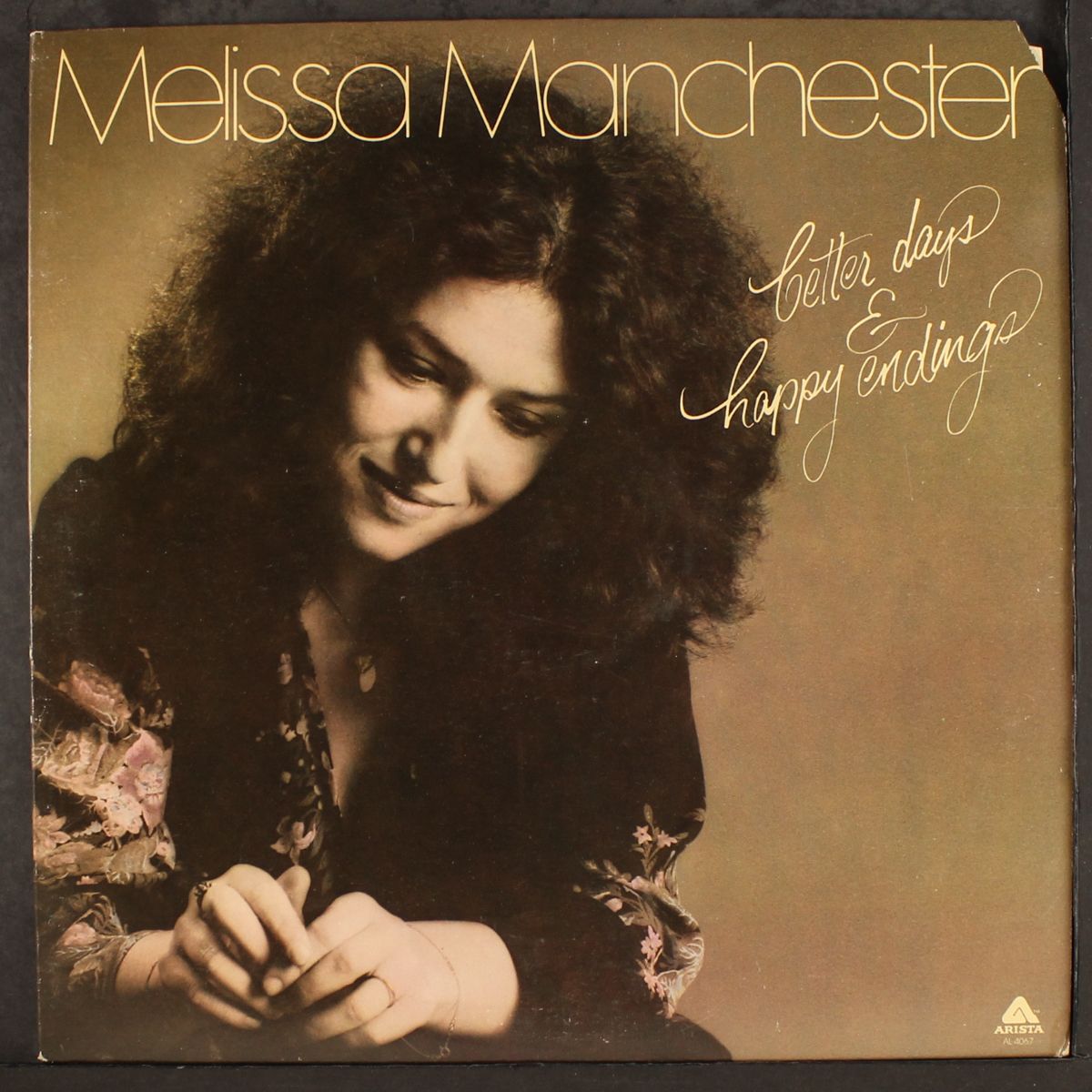 better days & happy endings by MELISSA MANCHESTER