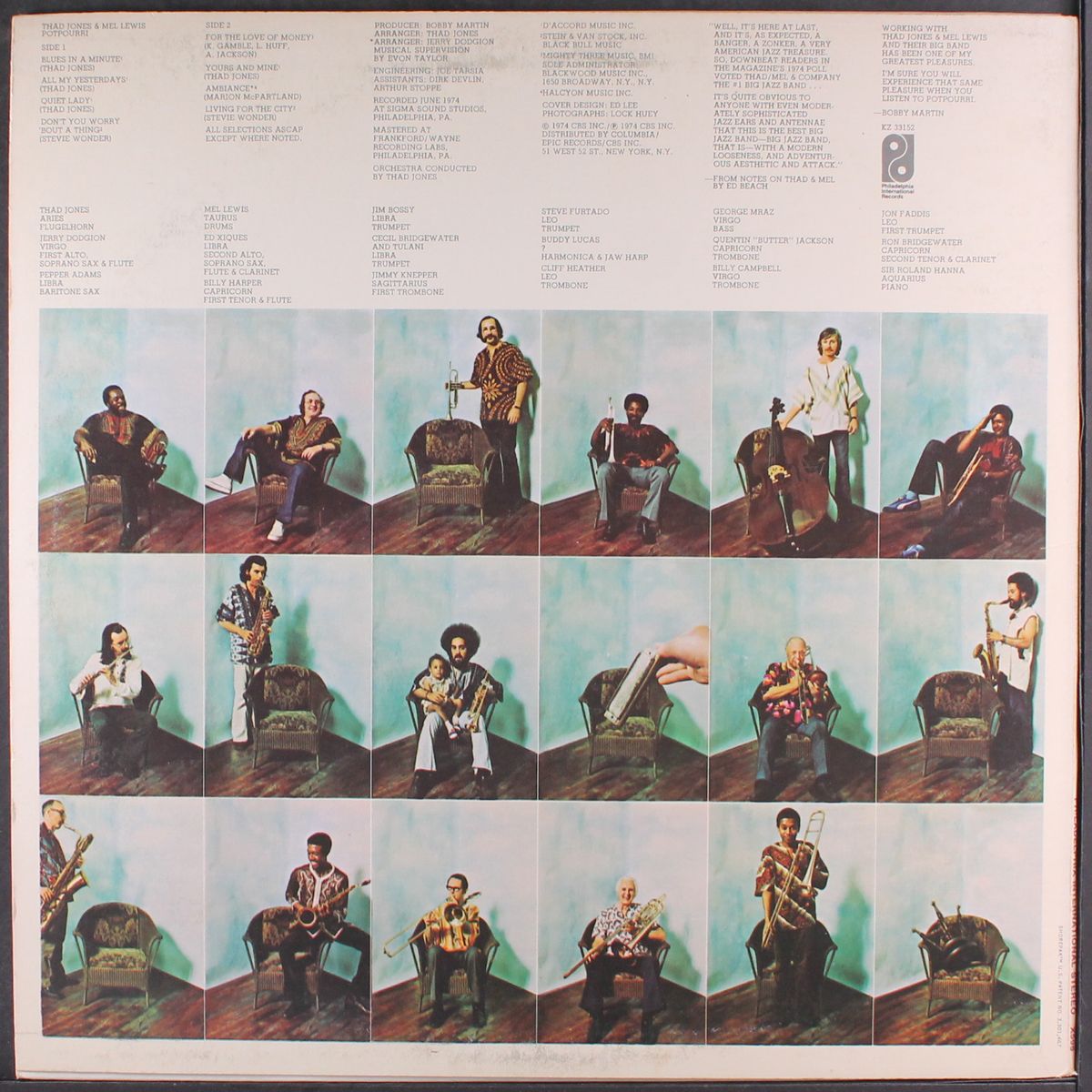 potpourri by THAD JONES & MEL LEWIS