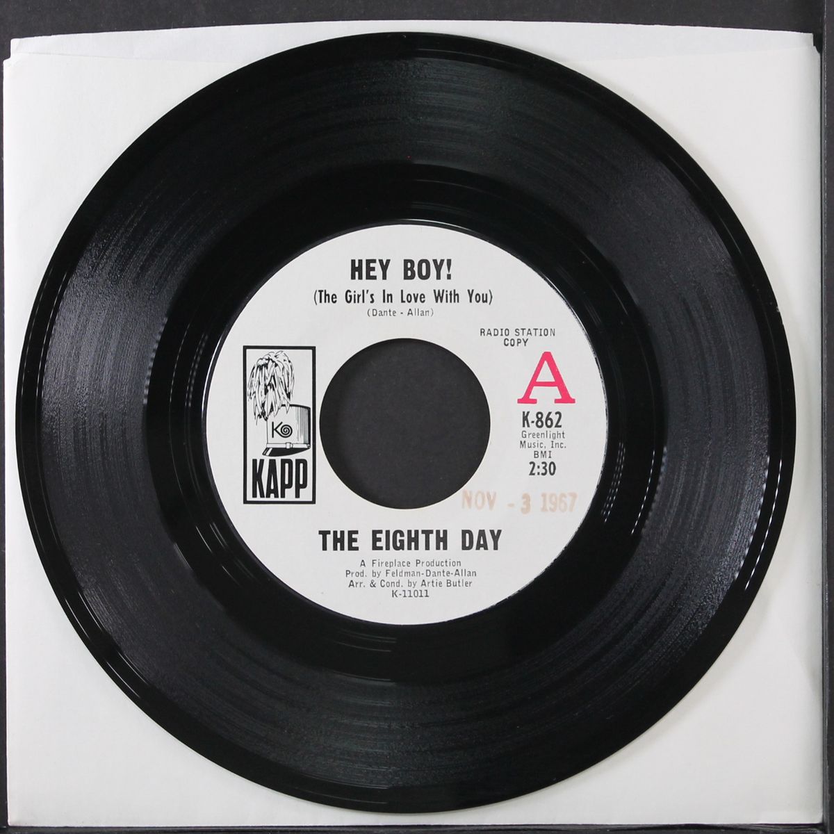 hey boy / a million lights by EIGHTH DAY