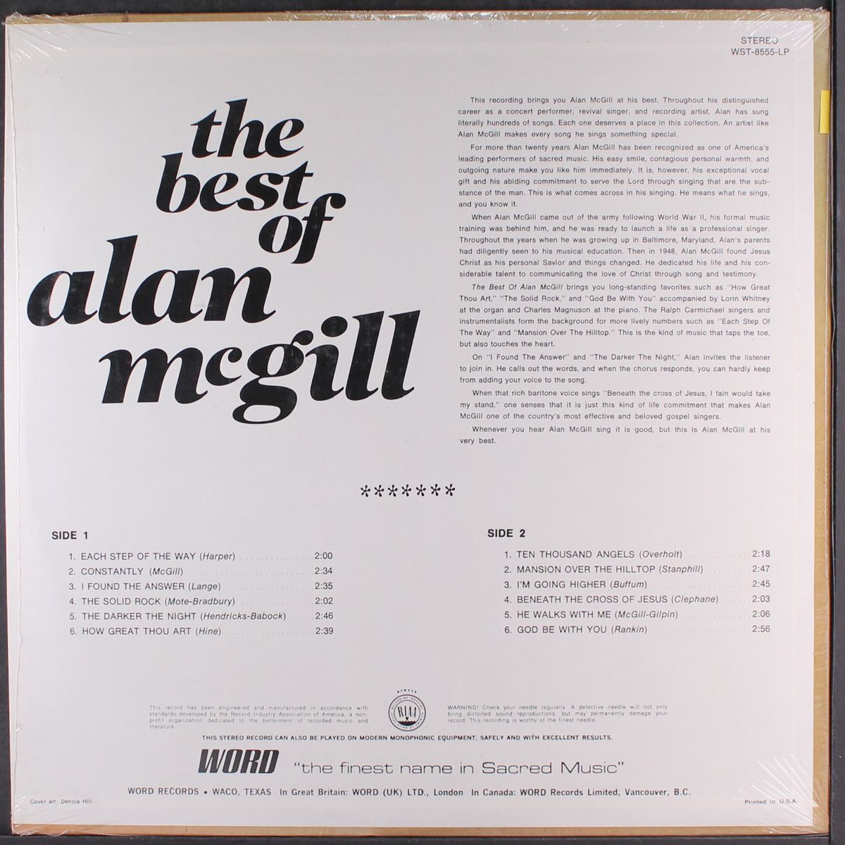 best of by ALAN MCGILL