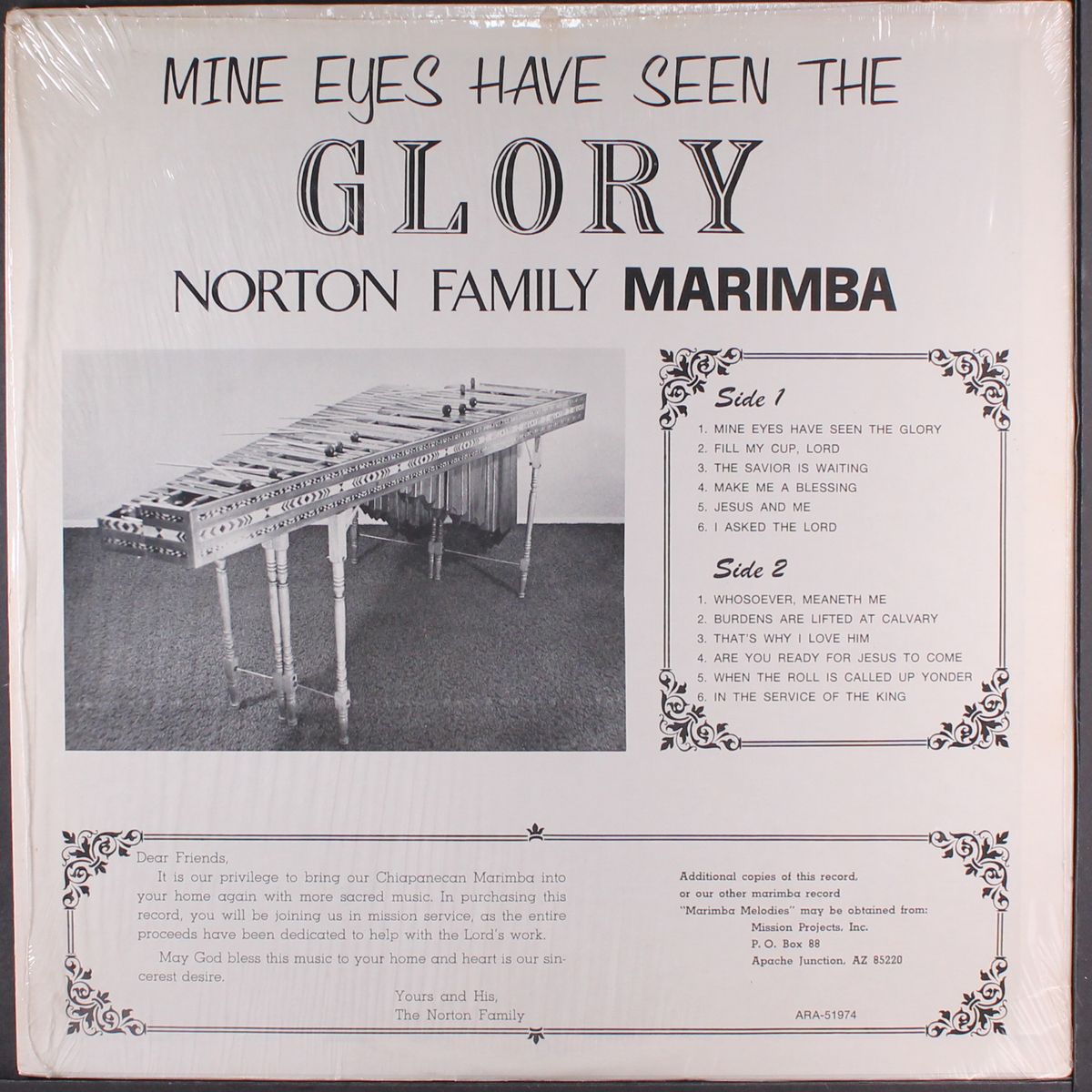 mine eyes have seen the glory by NORTON FAMILY