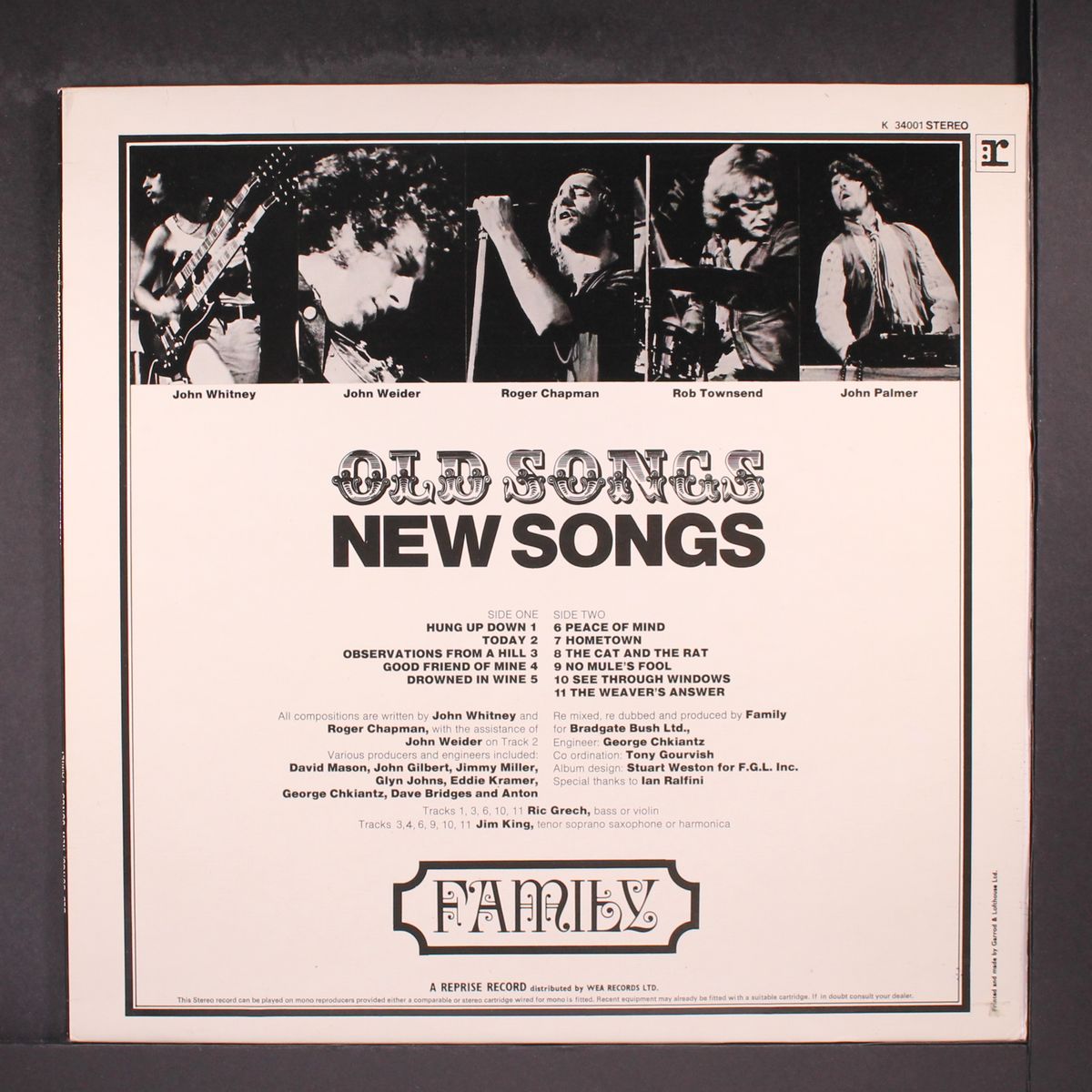 old songs, new songs by FAMILY