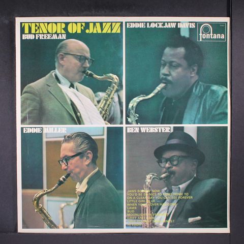 BUD FREEMAN, EDDIE LOCKJAW DAVIS, EDDIE MILLER, BEN WEBSTER