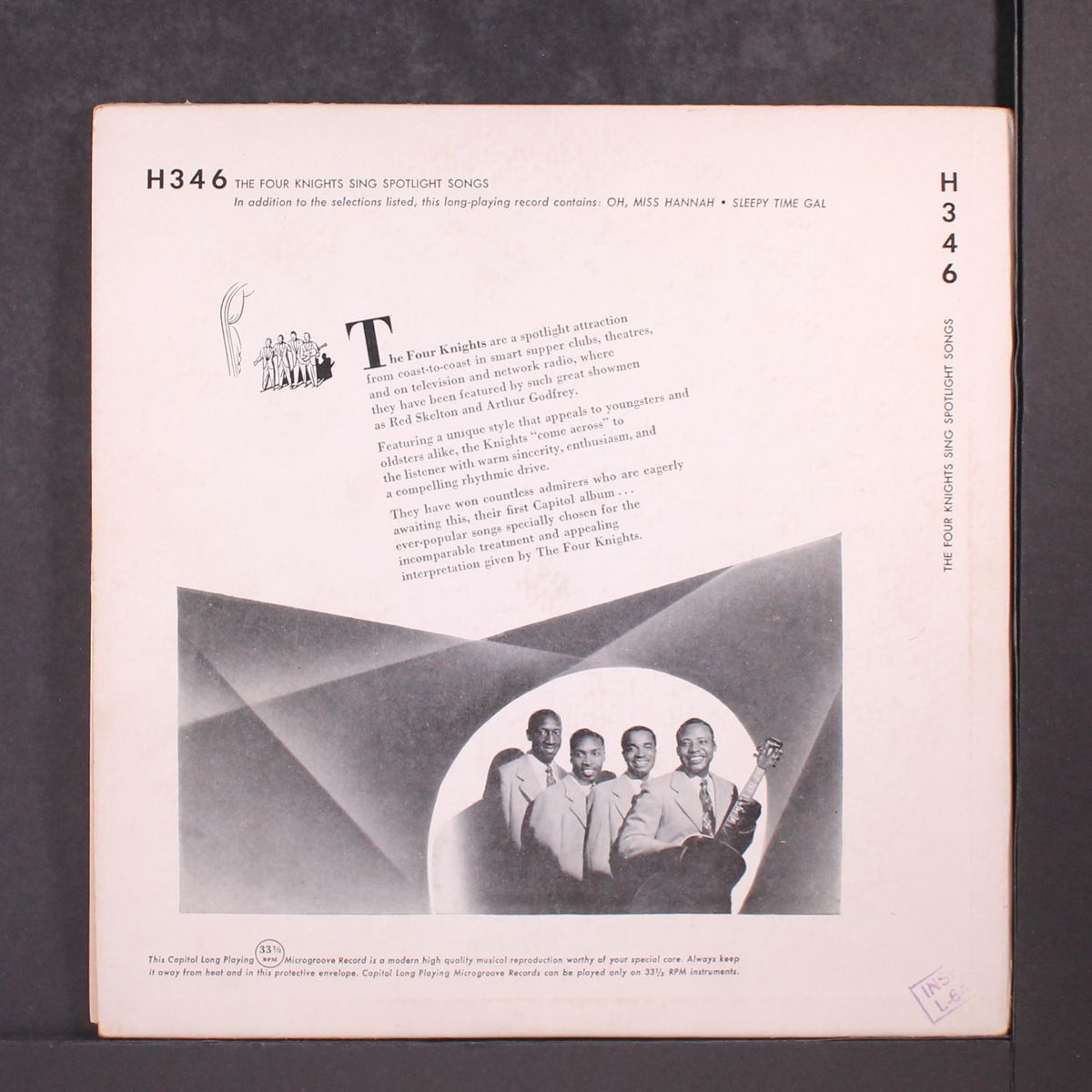 sing spotlight songs by FOUR KNIGHTS