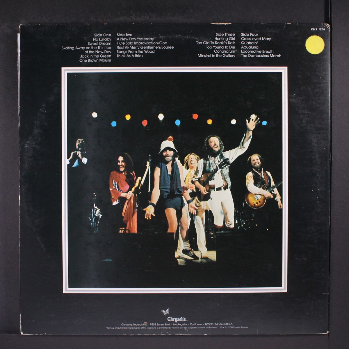 live-bursting out by JETHRO TULL
