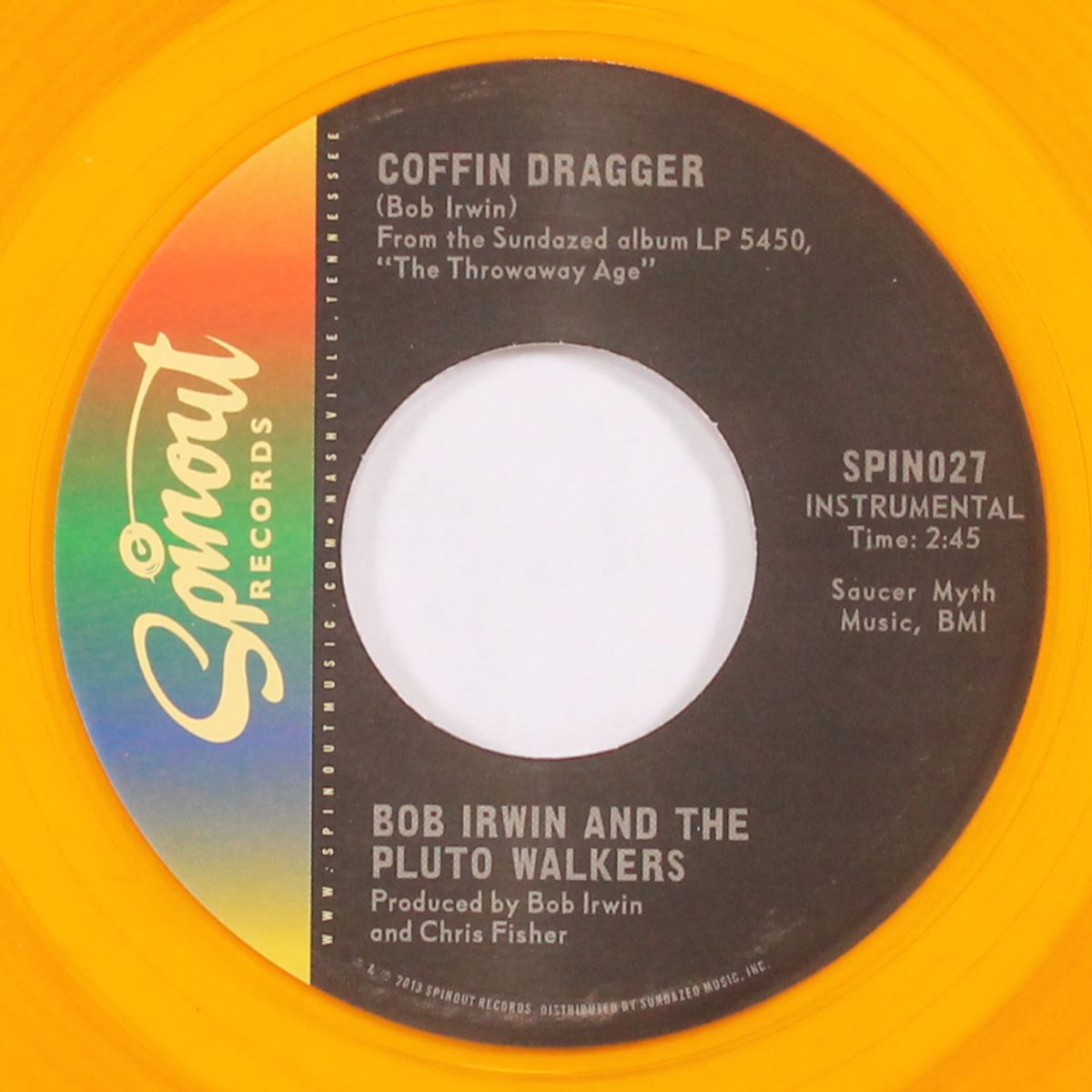 coffin dragger / arabesque by BOB IRWIN & PLUTO WALKERS