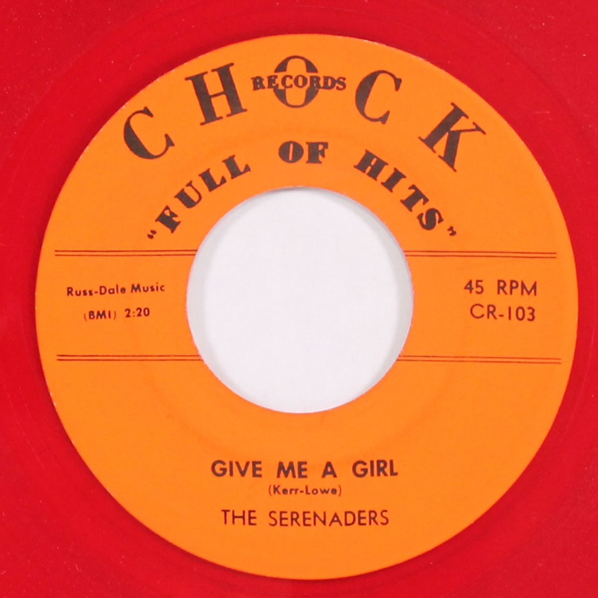 give me a girl / dance darling dance by SERENADERS