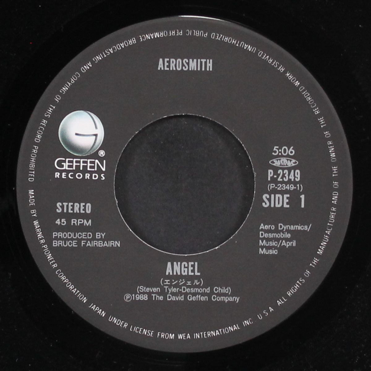 angel / girl keeps coming apart by AEROSMITH