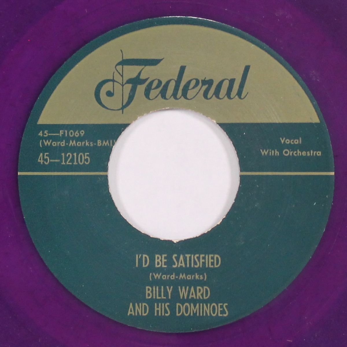 no room / i'd be satisfied by BILLY WARD & DOMINOES