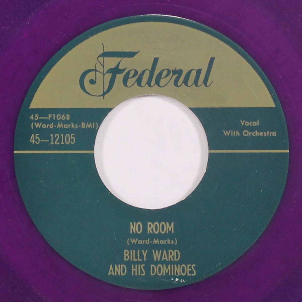 no room / i'd be satisfied by BILLY WARD & DOMINOES