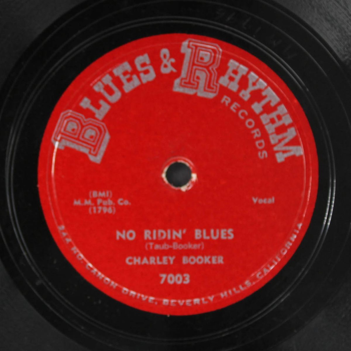 rabbit blues / no ridin' blues by CHARLEY BOOKER
