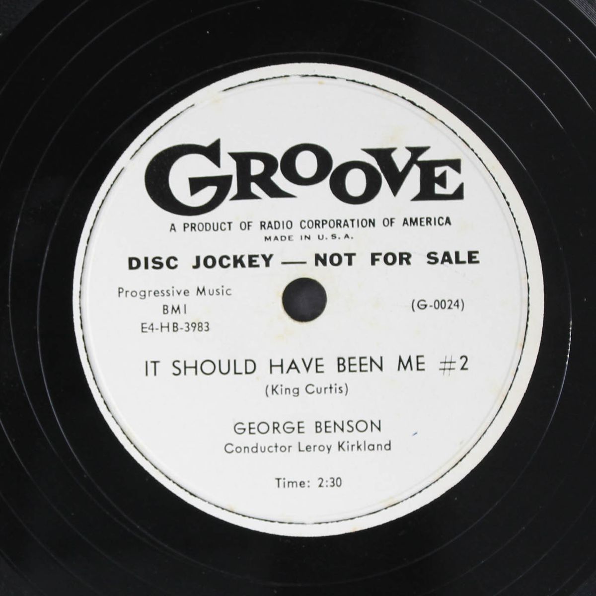 it should have been me #2 / she makes me mad by GEORGE BENSON