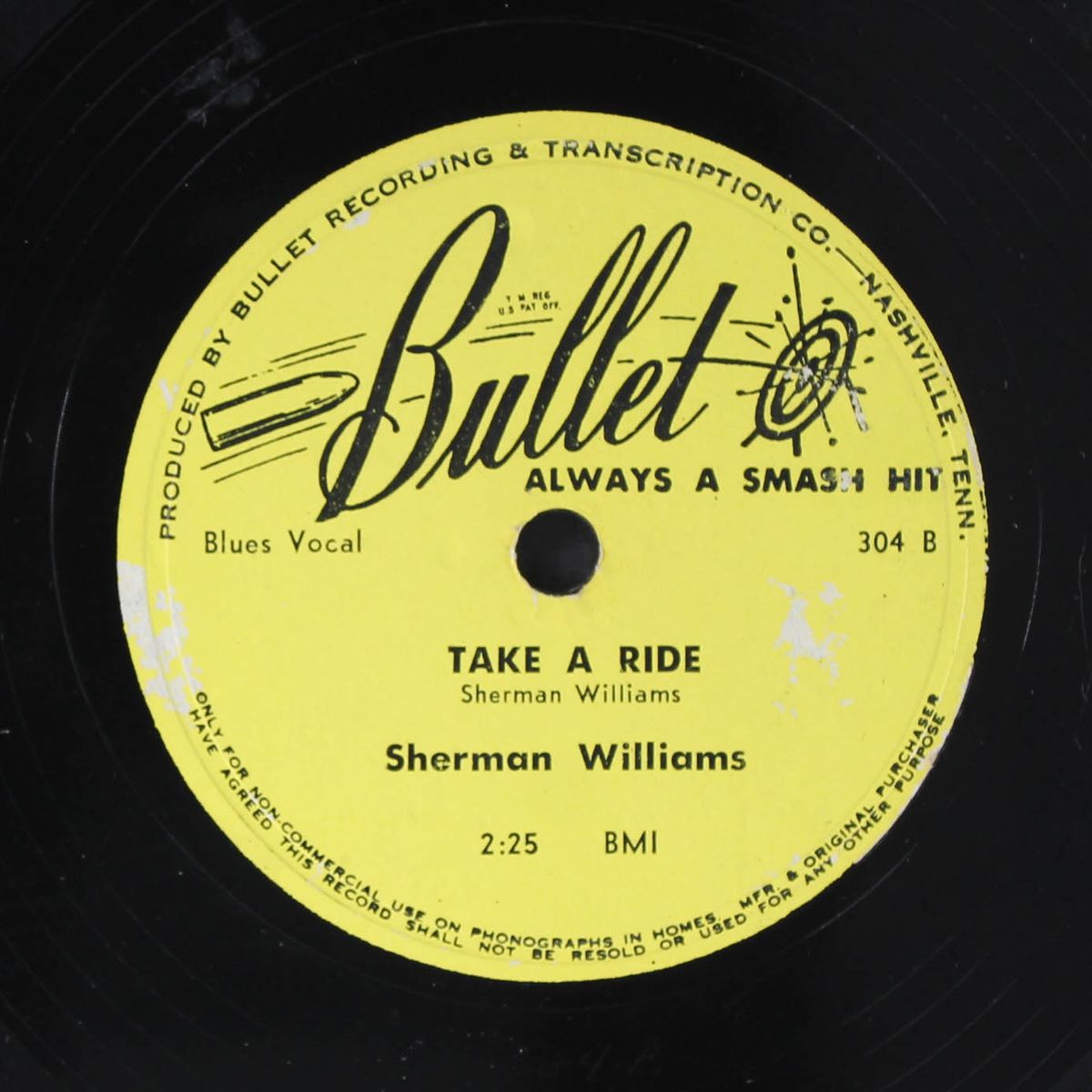 oo-wee baby gee / take a ride by SHERMAN WILLIAMS