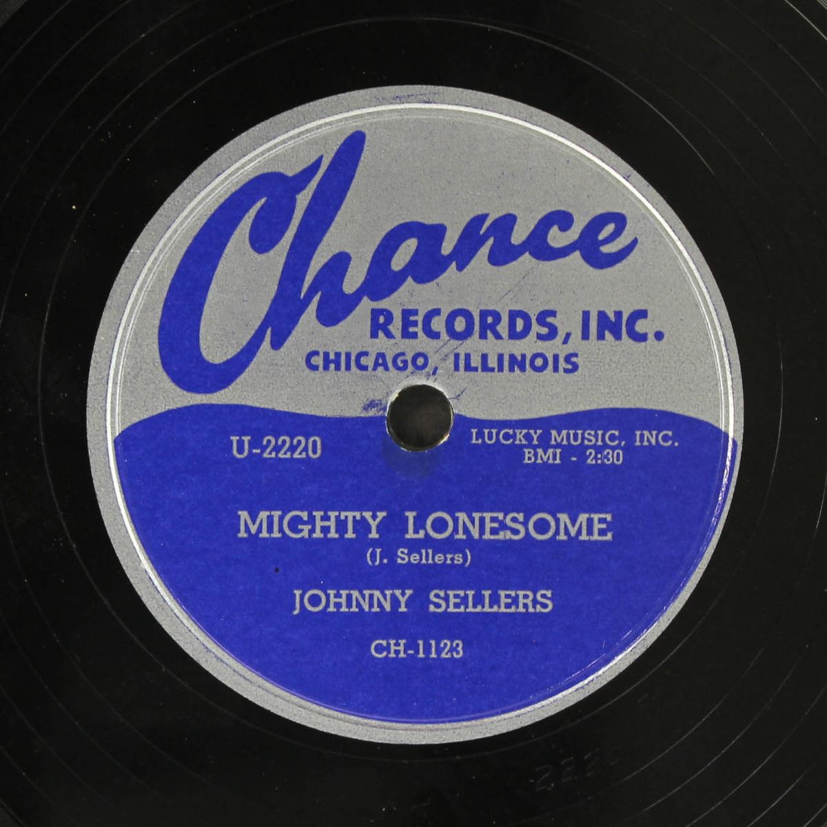 blues ain't no place for you / mighty lonesome by JOHNNY SELLERS