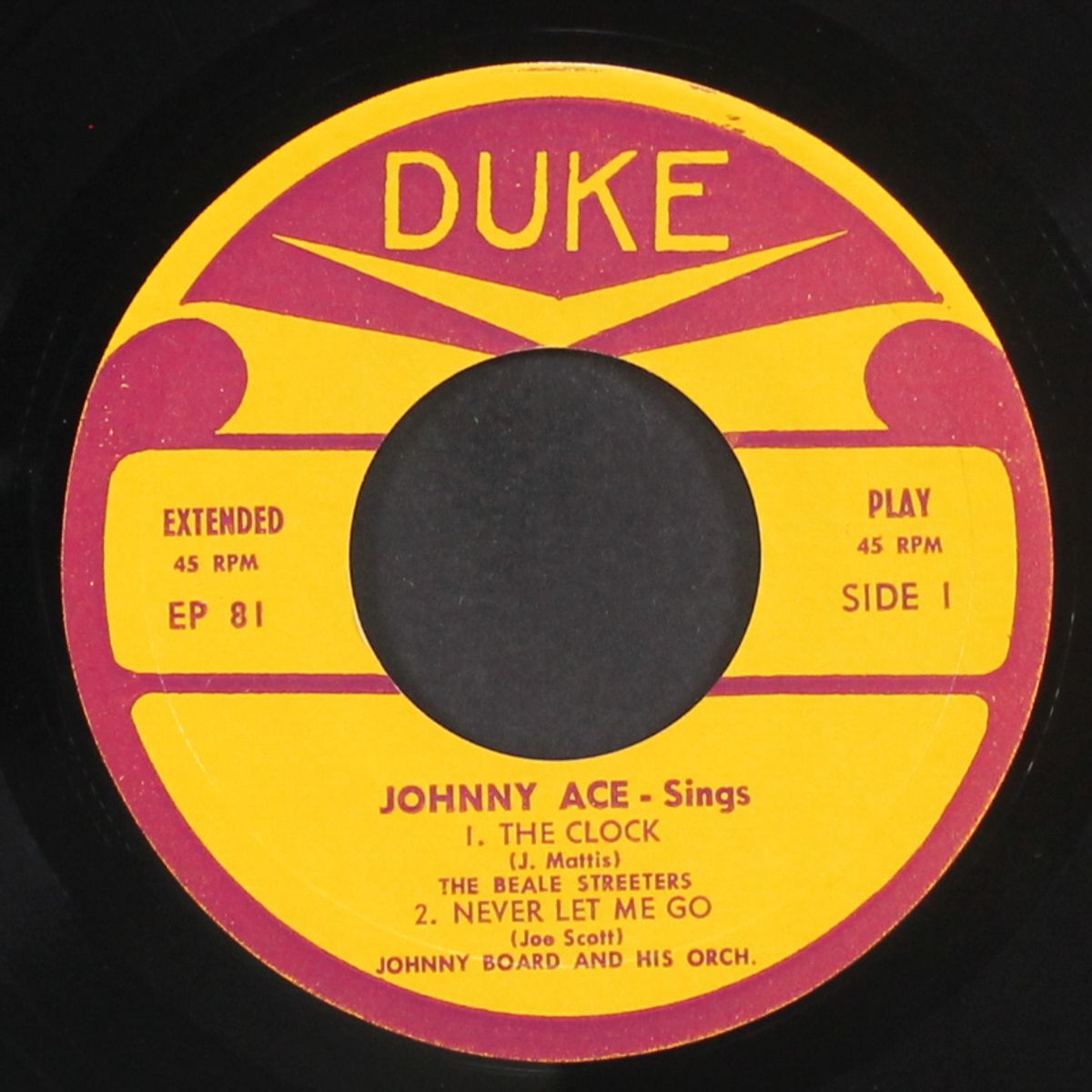 sings by JOHNNY ACE