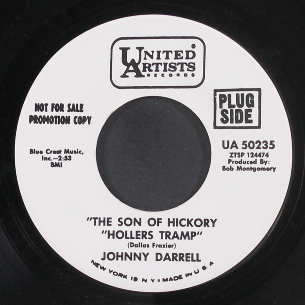 the son of hickory holler's tramp by JOHNNY DARRELL