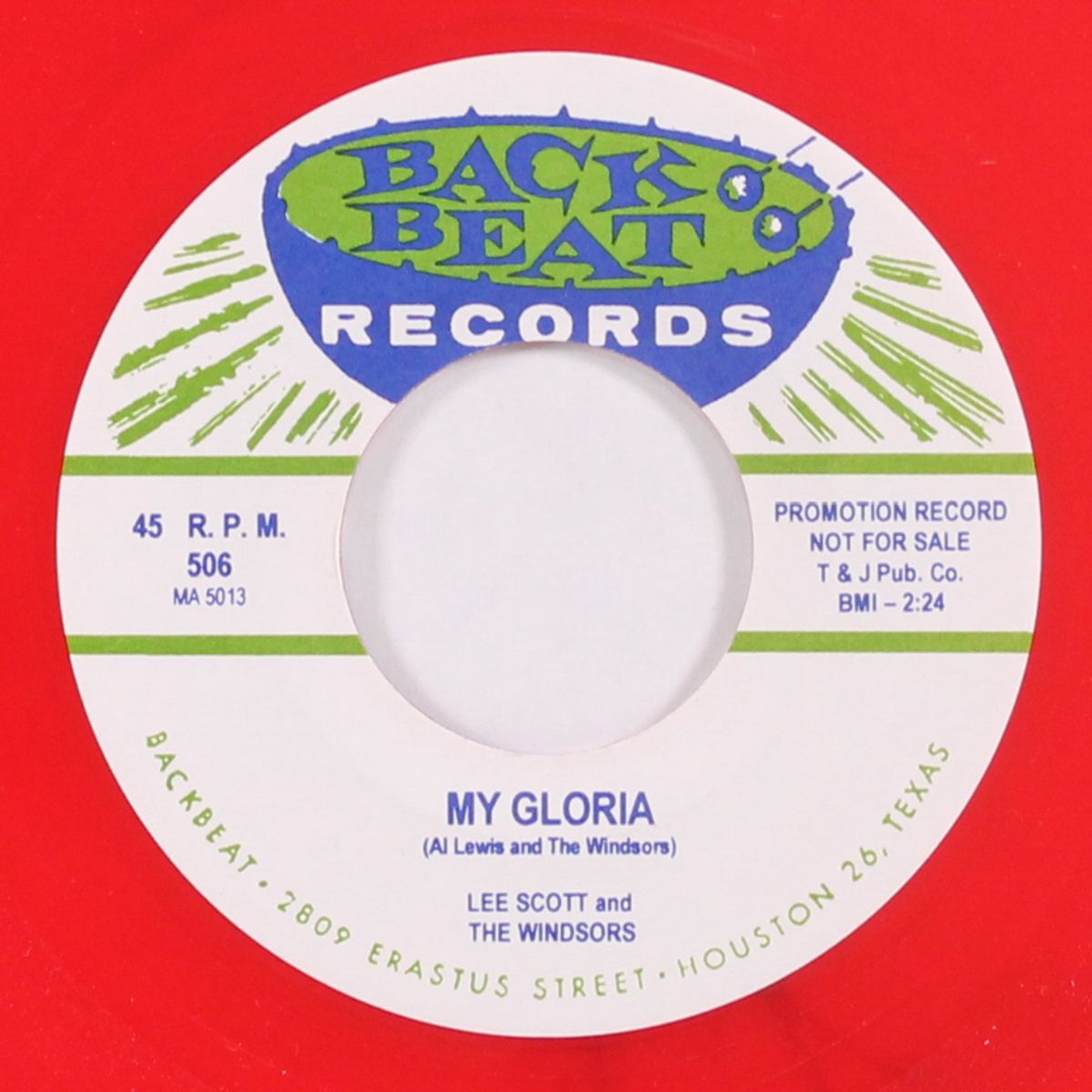 cool sea breeze / my gloria by LEE SCOTT & WINDSORS