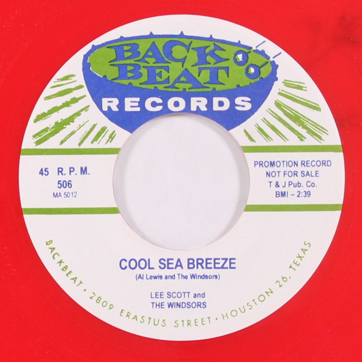 cool sea breeze / my gloria by LEE SCOTT & WINDSORS