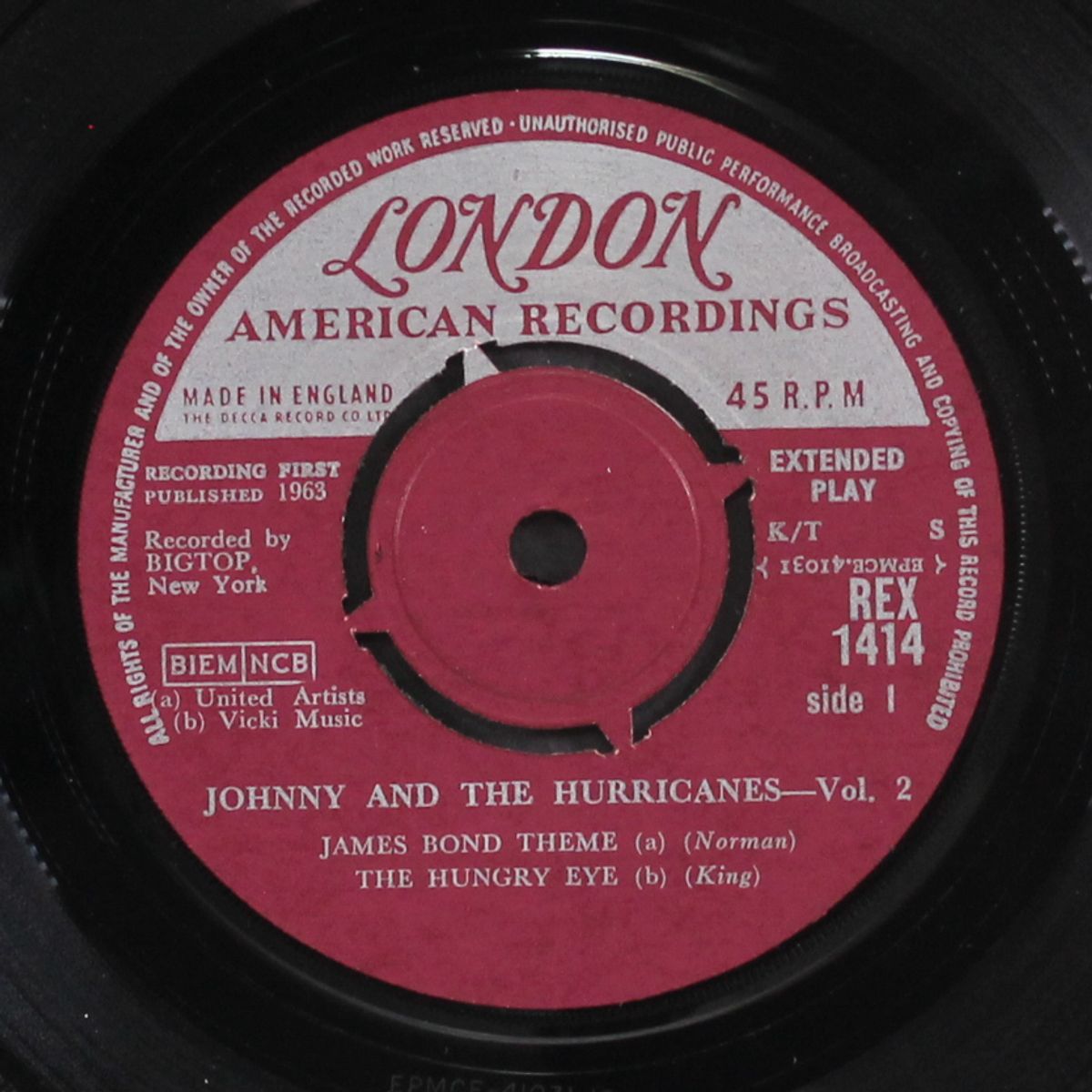 vol. 2 by JOHNNY & HURRICANES