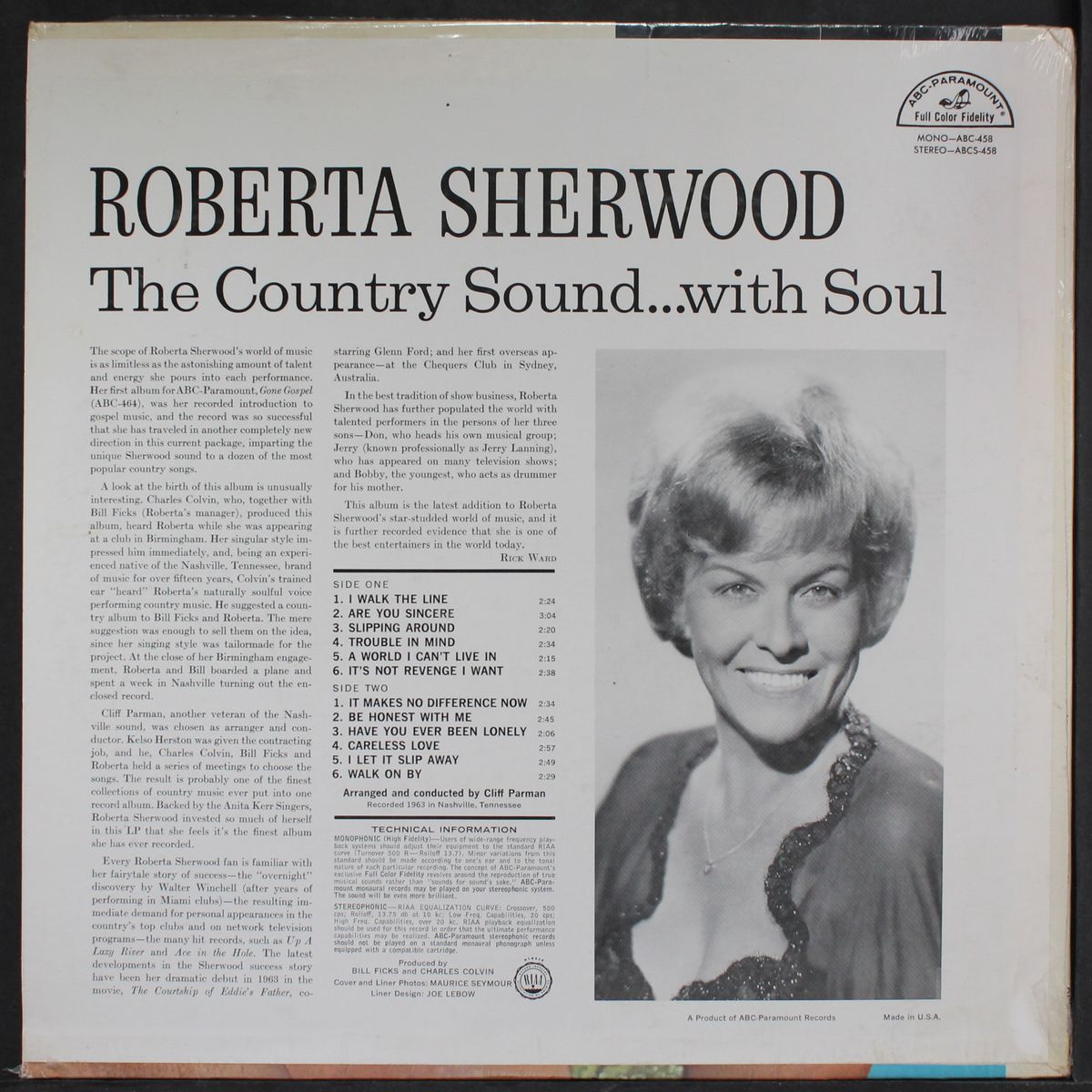 the country sound, with soul by ROBERTA SHERWOOD