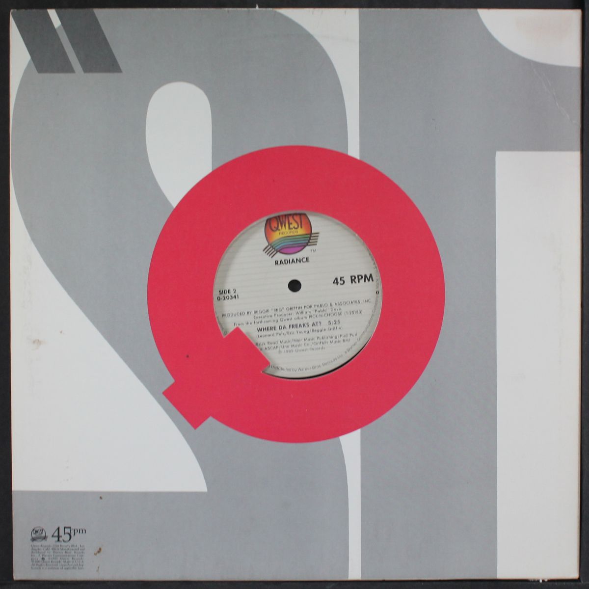 all night / where da freaks by RADIANCE