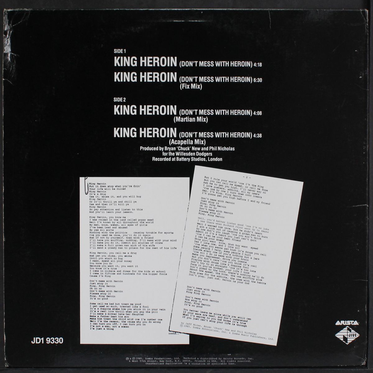 king heroin by JAZZY JEFF