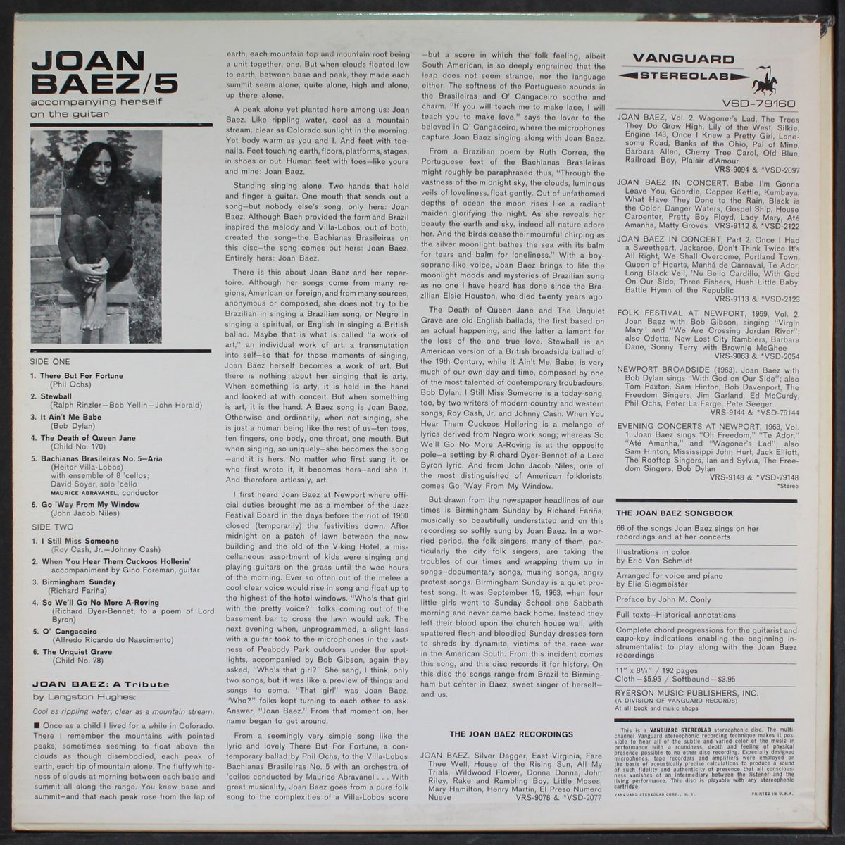 5 by JOAN BAEZ