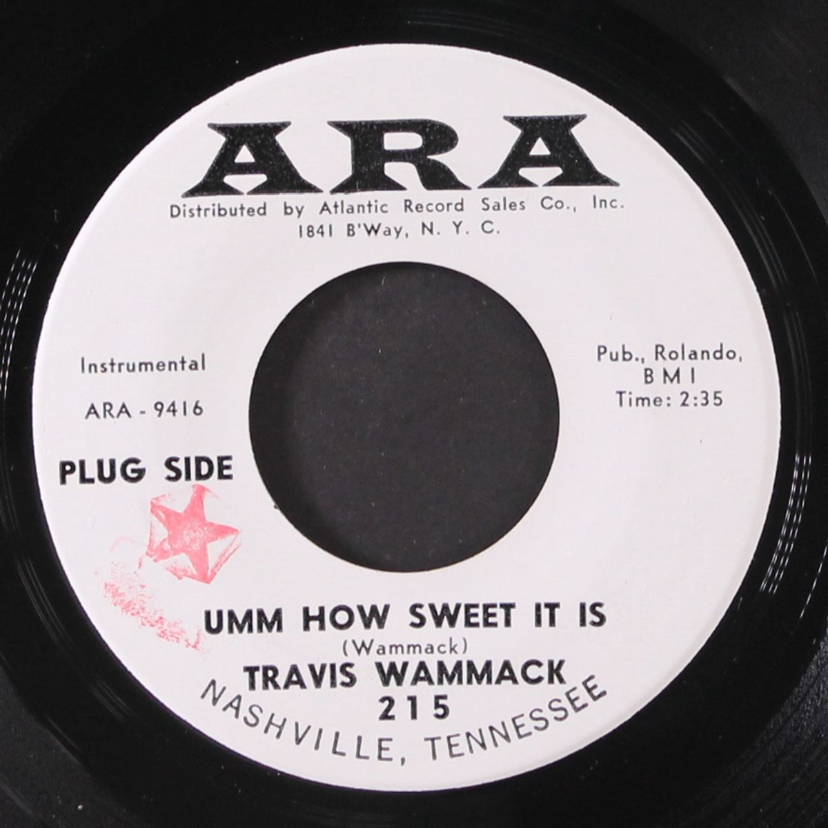 somethin' else / umm how sweet it is by TRAVIS WAMMACK