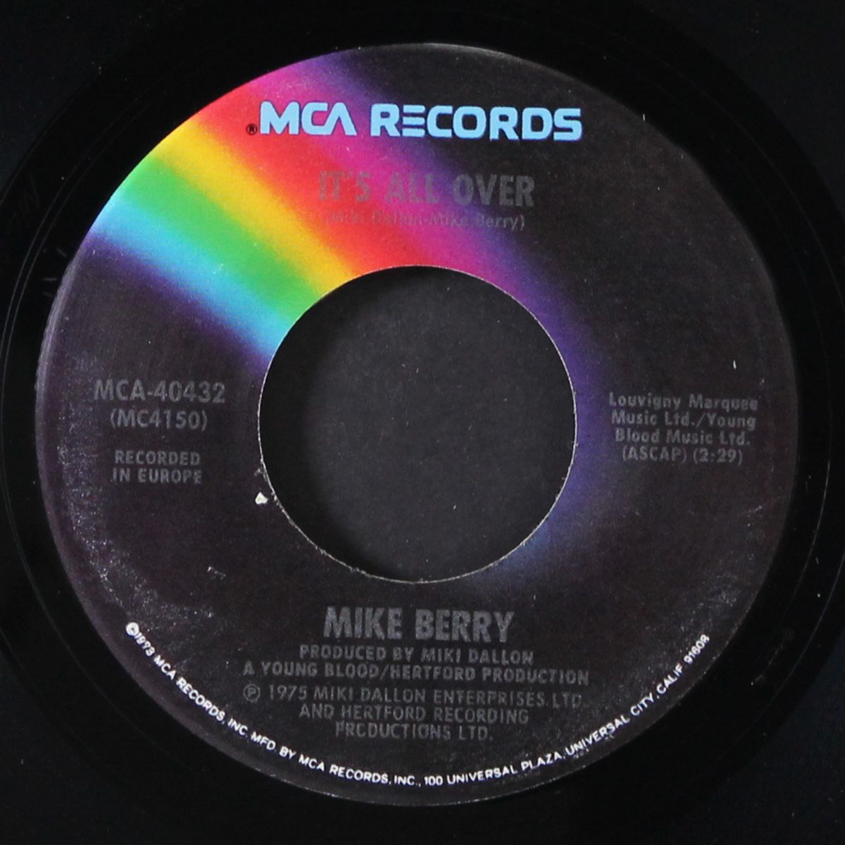 don't be cruel by MIKE BERRY
