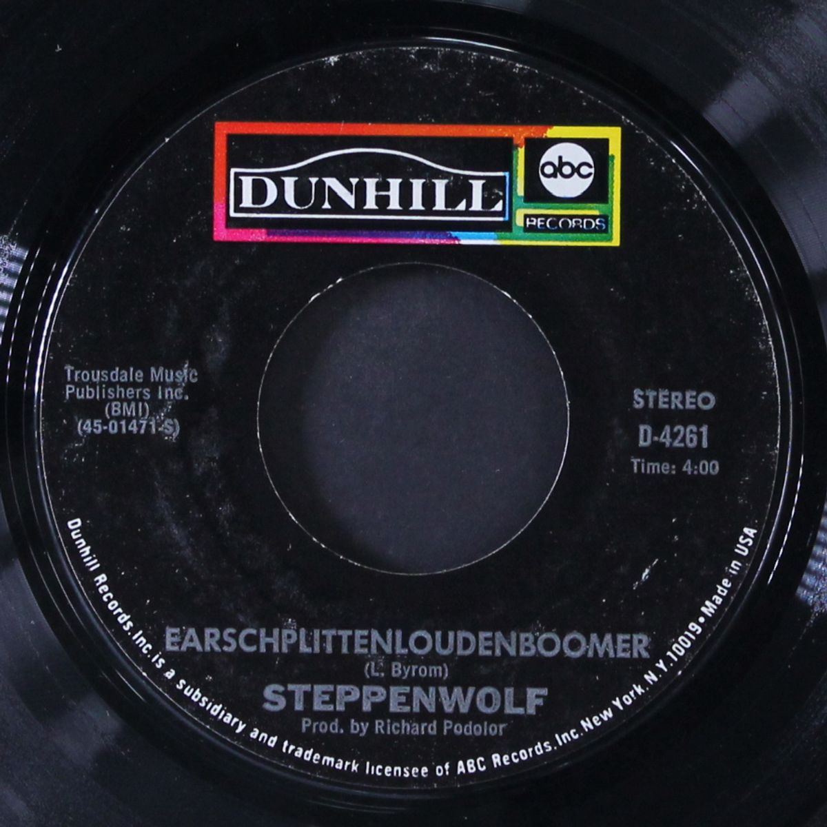 who needs ya / earschplittenloudenboomer by STEPPENWOLF