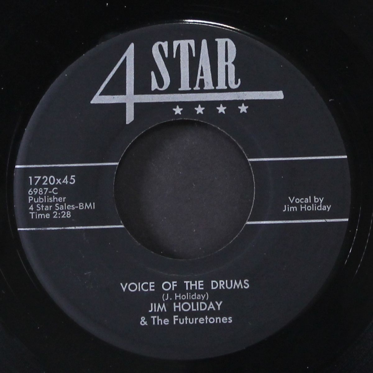 all i want is you / voice of the drums by JIM HOLIDAY & FUTURETONES