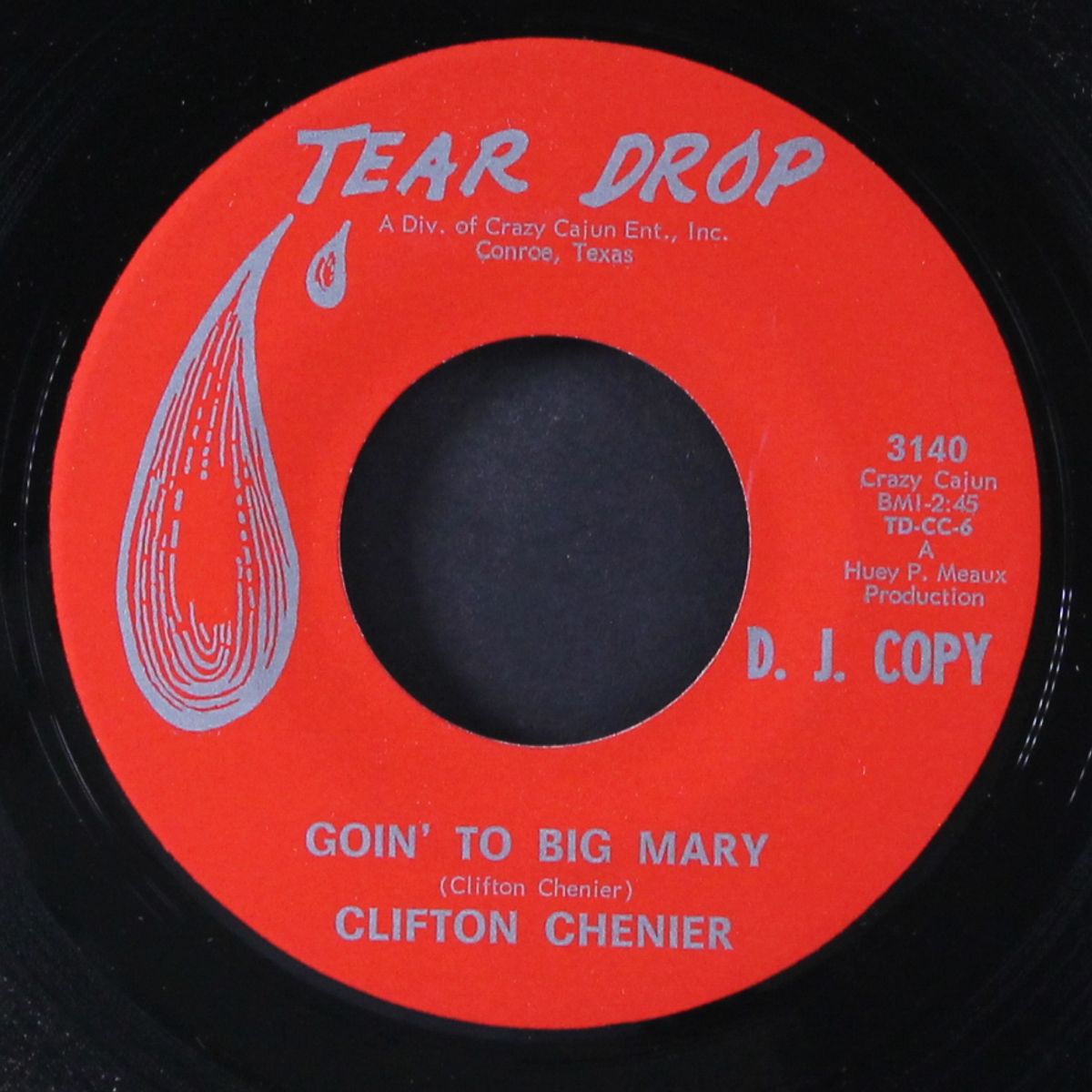 a worried life blues / goin' to big mary by CLIFTON CHENIER