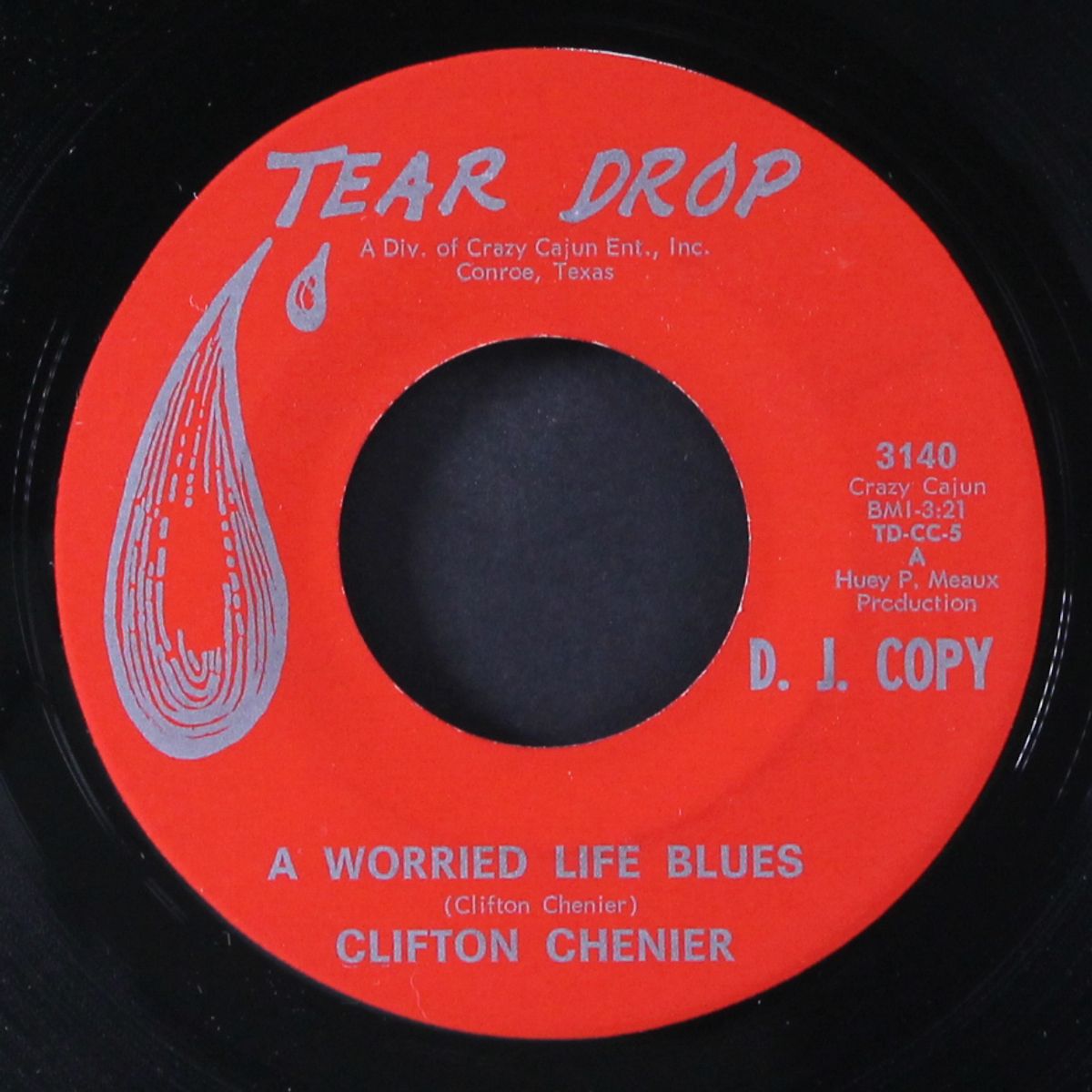 a worried life blues / goin' to big mary by CLIFTON CHENIER