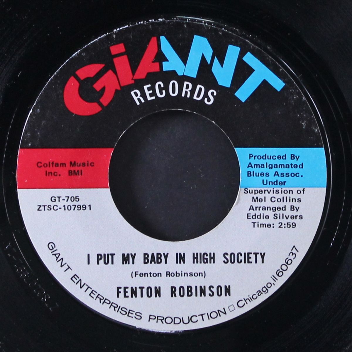 you're cracking me up / i put my baby in high society by FENTON ROBINSON
