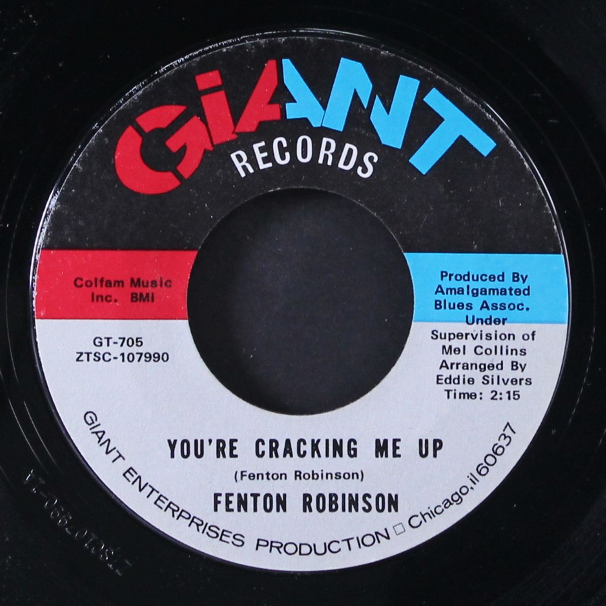 you're cracking me up / i put my baby in high society by FENTON ROBINSON