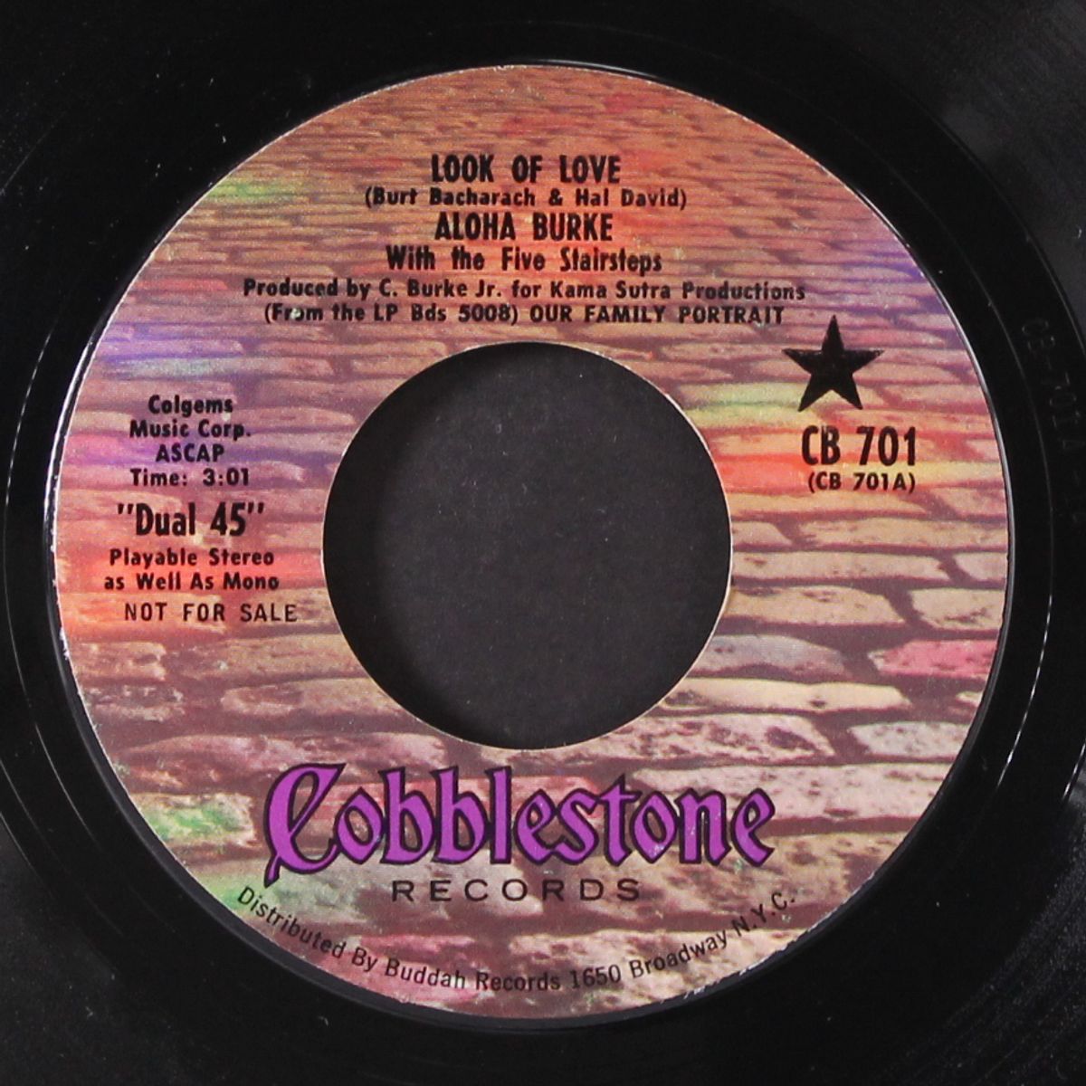 look of love / under the spell by ALOHA BURKE & FIVE STAIRSTEPS