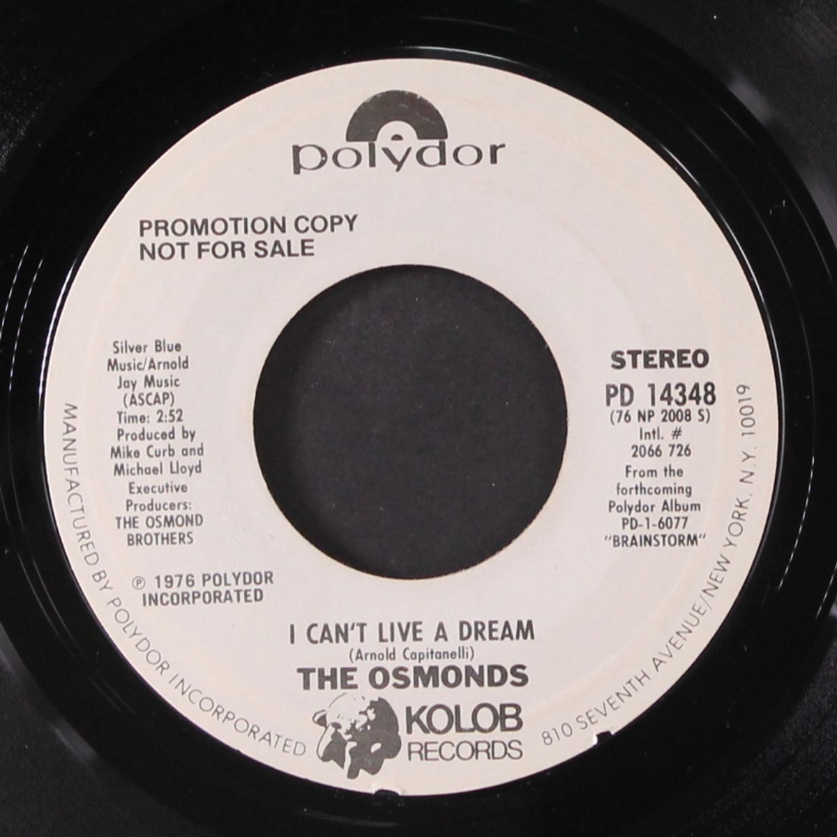 i can't live a dream / mono by OSMONDS