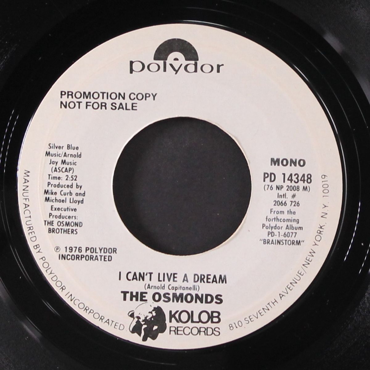 i can't live a dream / mono by OSMONDS