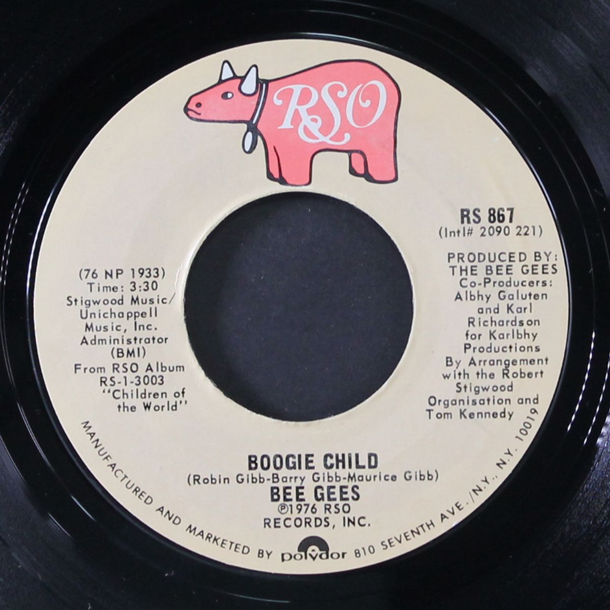 boogie child / lovers by BEE GEES