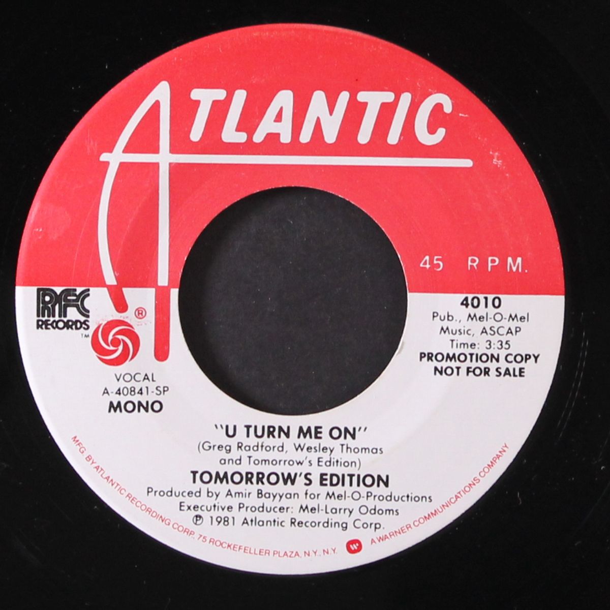 u turn me on / mono by TOMORROW'S EDITION