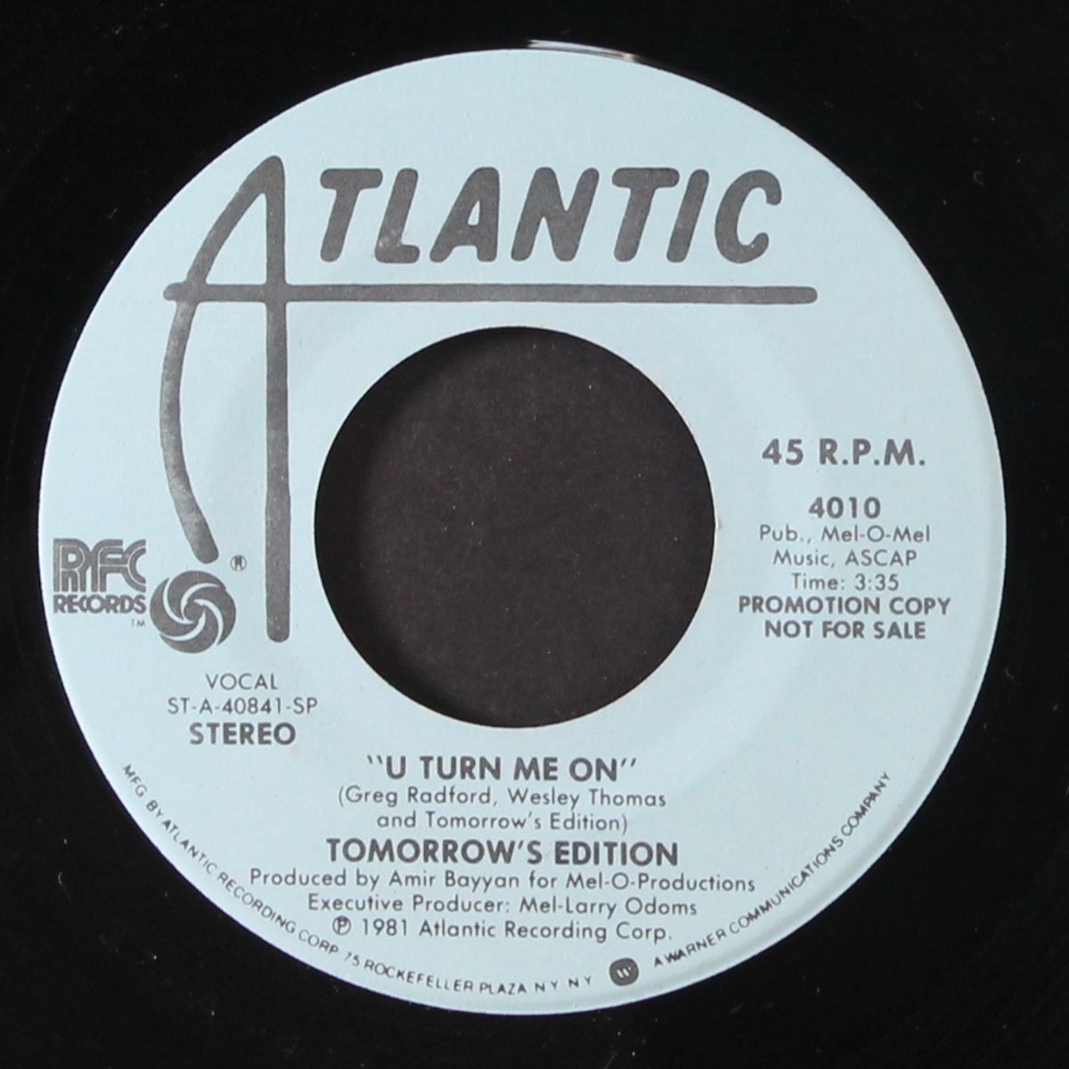 u turn me on / mono by TOMORROW'S EDITION