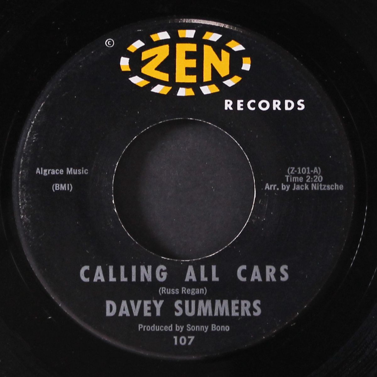 calling all cars by DAVEY SUMMERS