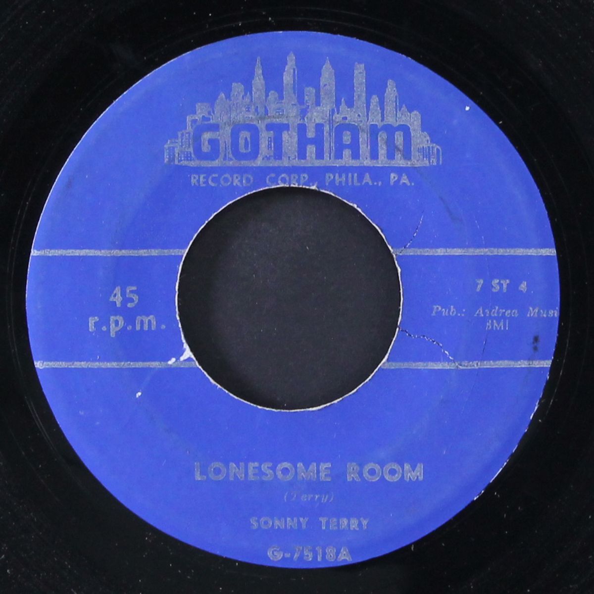 lonesome room / harmonica rumbo by SONNY TERRY
